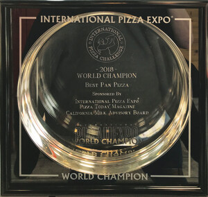 Upper Crust is the 2018 World Champion for Its Ultimate Pan Pizza