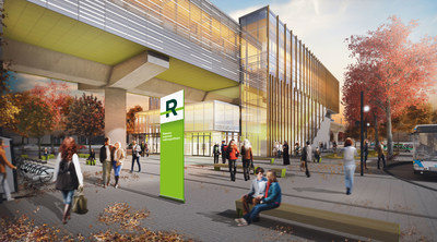 REM - Kirkland Station (CNW Group/Lemay Perkins+Will Bisson Fortin consortium)
