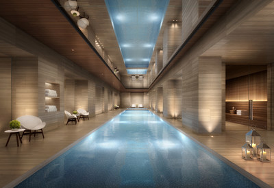 75 Foot Lap Pool at 108 Leonard. Photo credit: DBOX