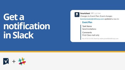 Smartsheet for Slack Integration