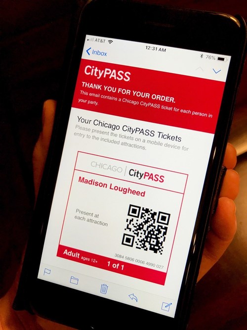 Chicago CityPASS Mobile Ticket