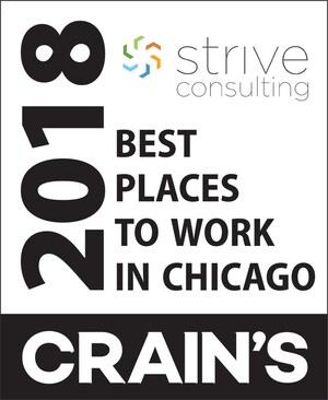 Strive Consulting Named One of the Best Places to Work in Chicago