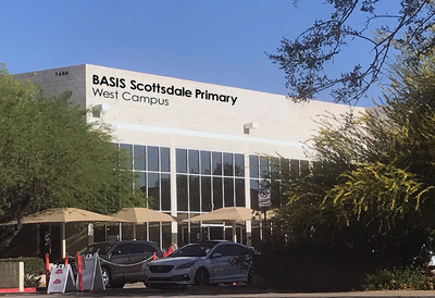 The new BASIS Scottsdale Primary - West Campus building, on East Tierra Buena Lane.