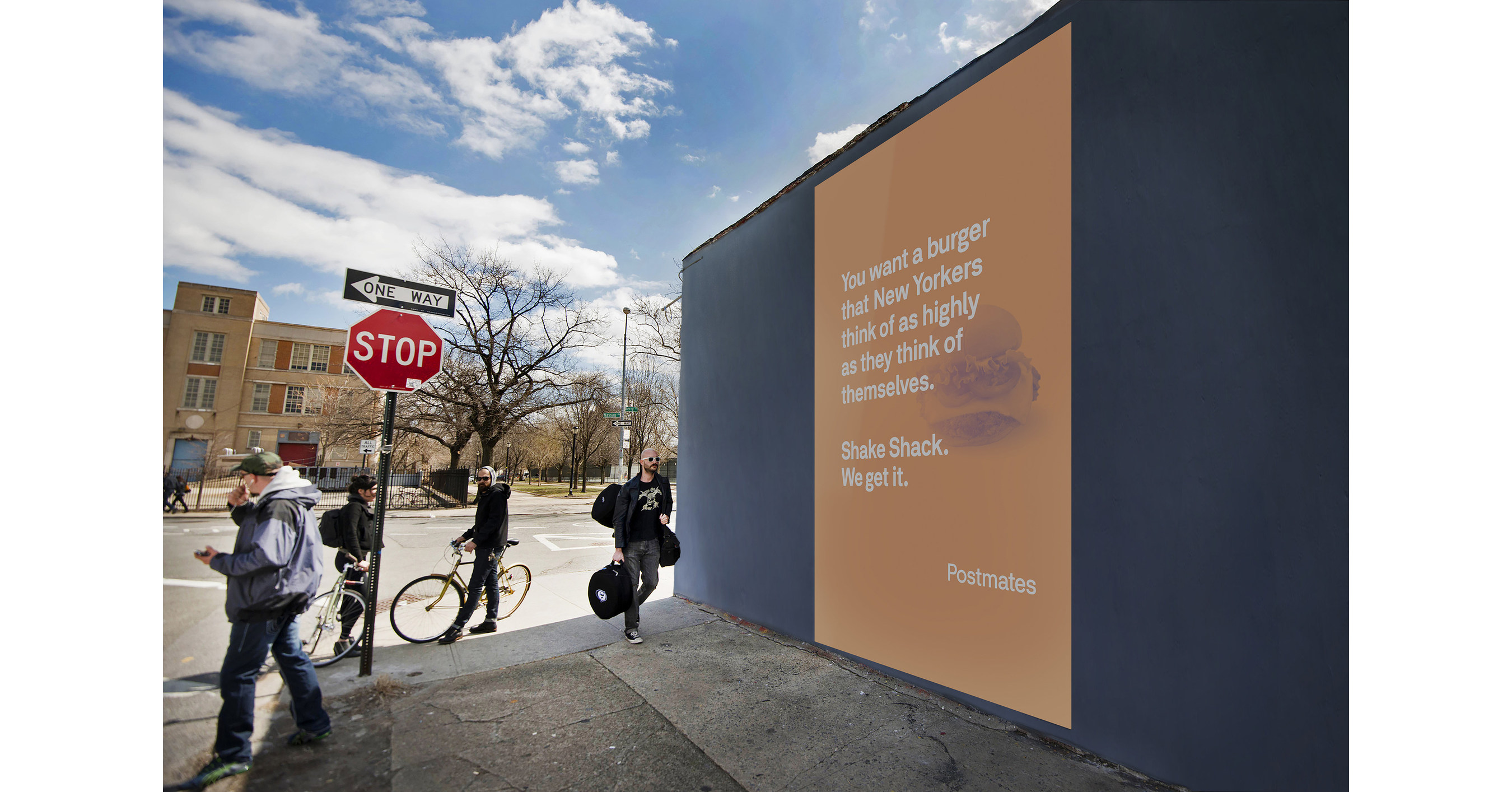 We Get It Postmates Launches 360 Brand Campaign In NYC