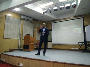 Diamond Stalwart Shri Govind Dholakia Delivers a Session on 'Business: Brand is Promise' at DMS, IIT- Delhi