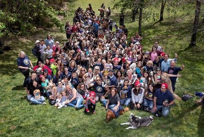 108 dogs came together on Sunday, April 15 and set the GUINNESS WORLD RECORDS title for the 