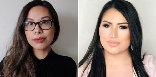 Jasmine Kabatay and Ntawnis Piapot are the recipients of this year’s CJF-CBC Indigenous Journalism Fellowships, to be presented at the CJF Awards on June 14 in Toronto. (CNW Group/Canadian Journalism Foundation)