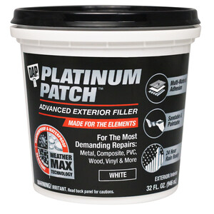 New Advanced Filler from DAP Tackles the Most Demanding Exterior Repairs