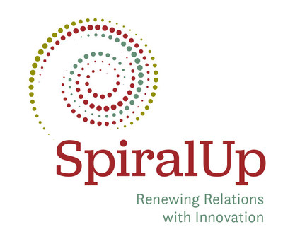 Spiral Up is inspired by the Cree tradition, the spiraling path upwards from the self through family, community, nation, natural, and spiritual world. It is understood as the path to mend relationships or Wahkotowin. (CNW Group/Spiral Up)
