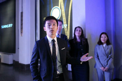 Steven Zhang, VP of Suning International, said that Suning's appearance at the design week demonstrated the company's ambition to connect with more global brands and designers to create innovative and specific experience for the new generation consumers