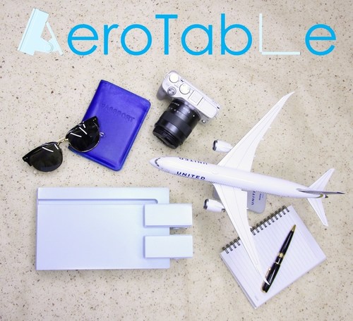 Innovative In-Flight Carry-On Table, AeroTable, Launches IndieGoGo Campaign