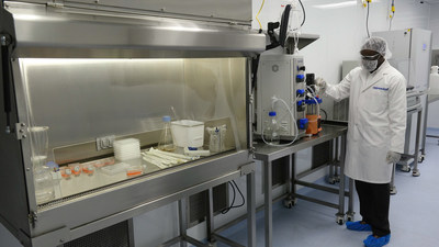 Advanced biopharmaceutical processes demonstrated in a mobile bioproduction suite.