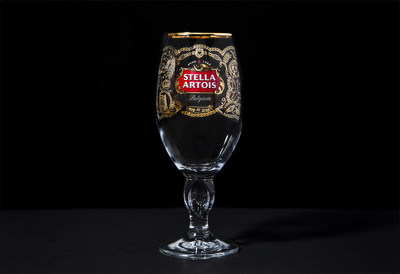 The Limited-Edition Stella Artois Regal Chalice celebrates the world’s most anticipated nuptials on May 19th. Crafted with an elegant gold design, this keepsake includes nineteen gilded icons commemorating the love story of the soon-to-be-weds. Now available for purchase for $5.19, a nod to this momentous date, until royal fans claim them all.