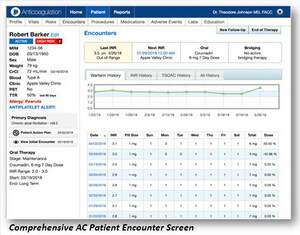 Point of Care Decision Support Announces New Software Release for Anticoagulation (AC) Software