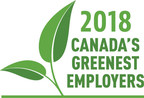 The nation's sustainability leaders: 'Canada's Greenest Employers' for 2018 are announced