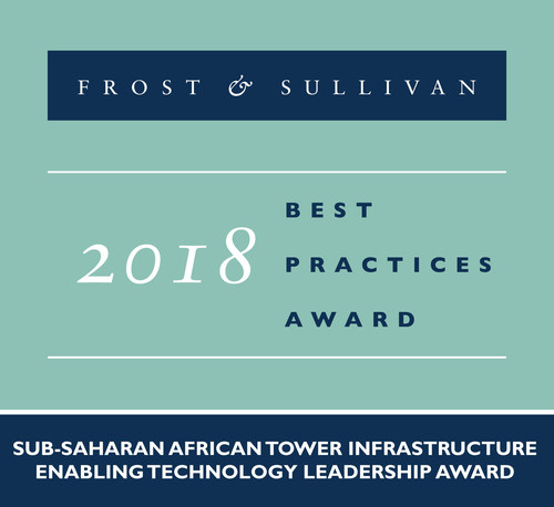 Frost & Sullivan recognizes NuRAN Wireless with the 2018 Sub-Saharan Africa Enabling Technology Leadership Award for its low-cost, low-power cellular equipment.
