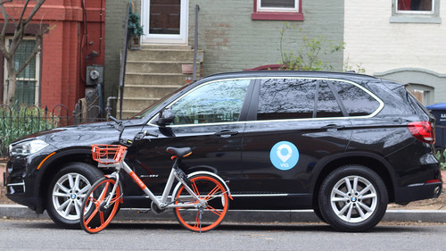 Via and Mobike team up to offer industry-first rideshare and bikeshare bundle.