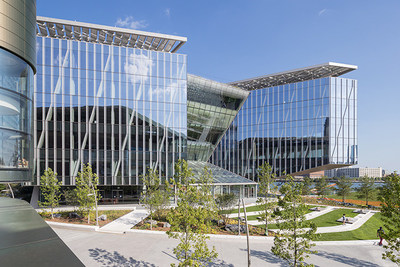 The Tata Innovation Center at Cornell Tech on Roosevelt Island in New York.