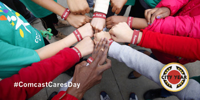 City Year Joins Comcast NBCUniversal to Bring 17TH Annual Comcast Cares Day to Life