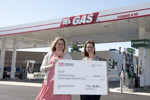BJ's Charitable Foundation Donates a Year's Supply of Gas and Tires to the Maryland Food Bank