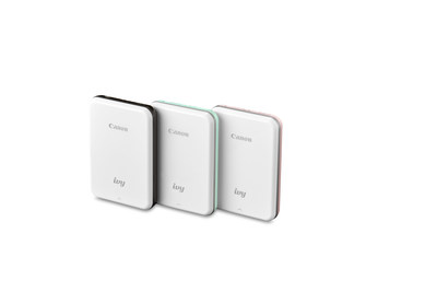 Canon U.S.A.'s New IVY Mini Photo Printers in Rose Gold, Mint Green and Slate Gray