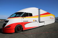 Shell Starship has arrived at Sonoma Raceway.