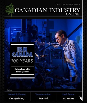 April 2018 Edition Canadian Industry (CNW Group/Industry Meda)