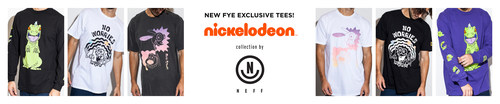 FYE Launches Exclusive Tees in Collaboration with Neff and Nickelodeon