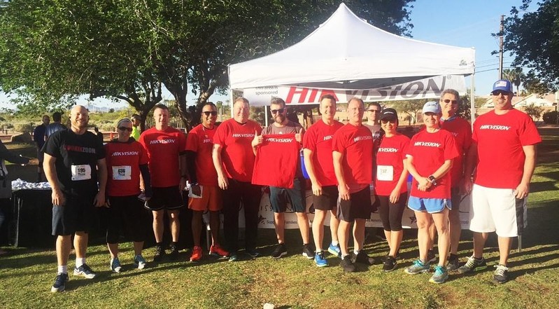 Hikvision employees participated in the Mission 500 Security 5/2K at ISC West, and raised more than $2,400 to provide food, clothing and educational supplies for kids in need in the U.S.