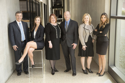 The employment law team at Clouse Brown PLLC (l to r): Bruce Rothstein, Jesse Clouse, Alyson Brown, Keith Clouse, Emily Stout and Camille Avant.