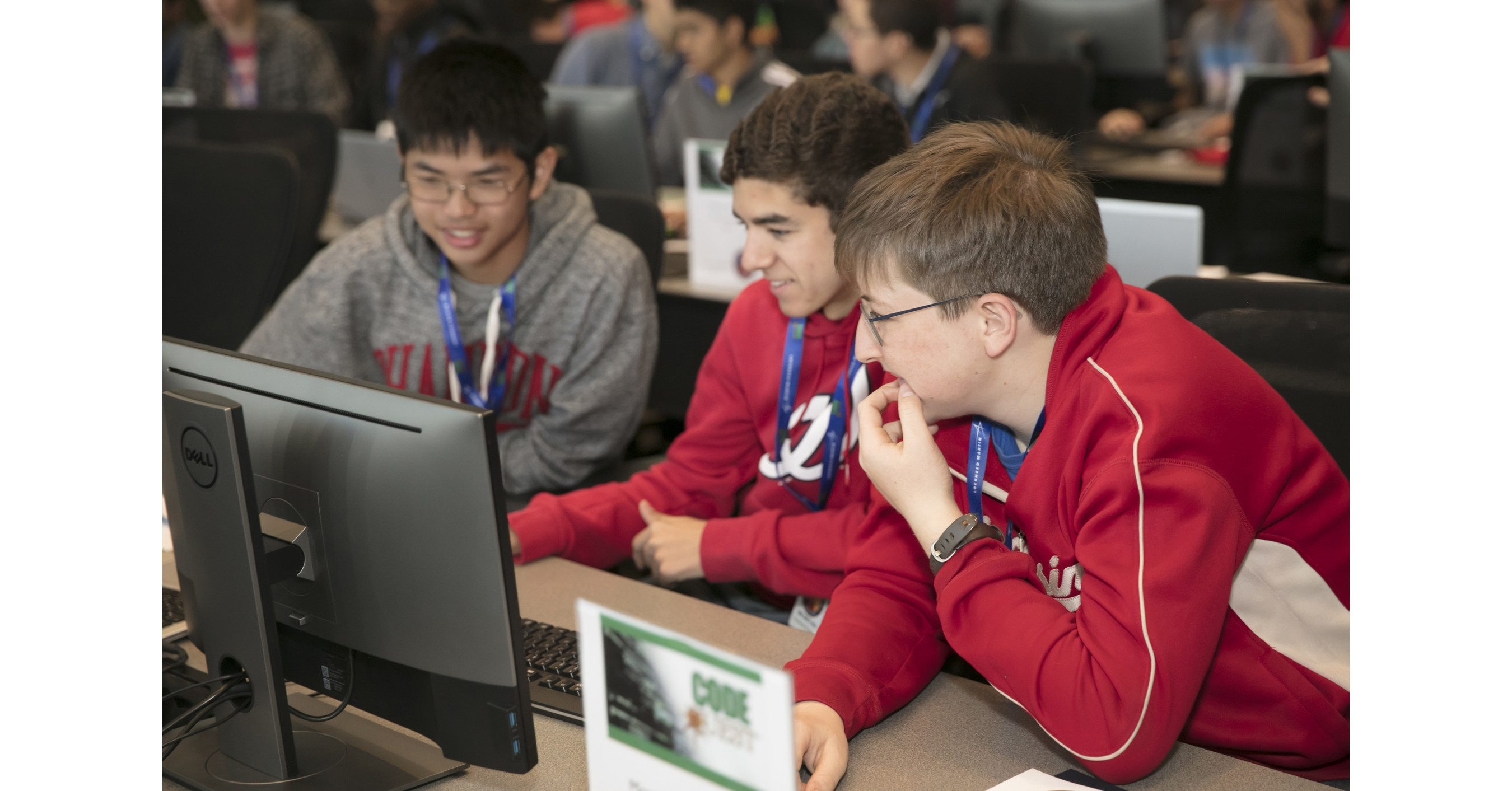 Lockheed Martin Code Quest Tests Students to Solve Coding Challenges