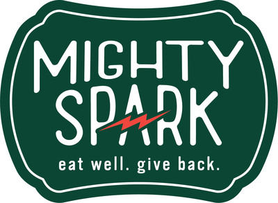 Mighty Spark, eat well. give back. (PRNewsfoto/Mighty Spark Food Co.)