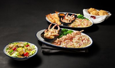 The Create Your Own Shrimp Trios event at Red Lobster® lets guests choose three of nine craveable shrimp selections from a flavorful lineup of new and classic preparations for just $15.99.
