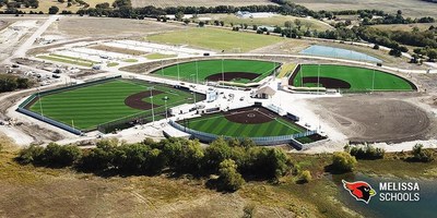 The New Melissa Sports Complex, 4220 E. Melissa Road Melissa, TX 75454, opened in February of 2018.  Travel Sports solidified a relationship with park Officials to have the 2018, and future, Strikes Against Cancer games in the City of Melissa, TX.   This complex is 5 minutes from Adam and Geordon Cox’s 20 acre ranch.
