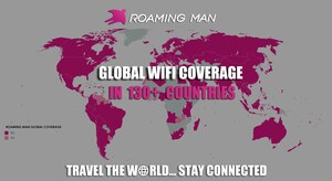 ROAMING MAN Announces Availability in 130+ Countries