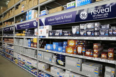 Lowe’s will become the only nationwide home center to offer industry-leading GE light bulbs.