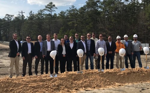 The partnership team of Watercrest Senior Living Group and Titan Development Real Estate Fund I gather with city officials, construction, design and development partners to celebrate the ceremonial groundbreaking of Watercrest Columbia Assisted Living and Memory Care in Columbia, SC.