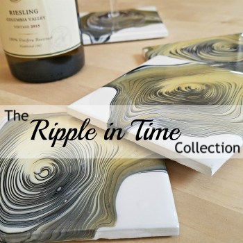 WendyWorkArt to Release New Ripple in Time Coaster Collection, a Twist on Your Average Home Decor