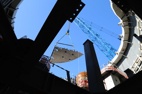 The CA55 module is placed for Georgia Power's Vogtle Unit 3.