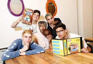 PRETTYMUCH and Kellogg's® Chocolate Frosted Flakes™ Introduce Fans to First-Ever Cereal Record In New York City