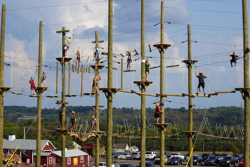 Bucks County, Pennsylvania High Ropes Course Opens for Second Season on