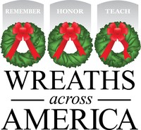 访问www.wreathsacrossamerica.org在你附近找到一个参与的地点，或者赞助一个花圈。(prnewsphoto /全美花圈)