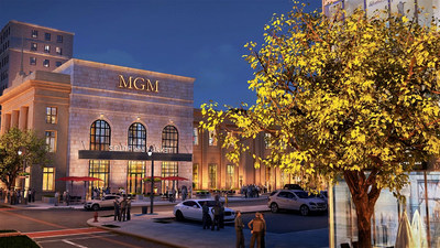 MGM Springfield is seamlessly integrated into the region's revitalized downtown experience