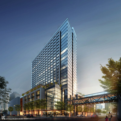 The 519-room JW Marriott hotel that will open in 2020 will mark the luxury brand’s debut in the Tampa Bay region. The hotel also represents the first of 10 buildings that SPP, the developer behind the Water Street Tampa neighborhood, plans to begin building over the next year.