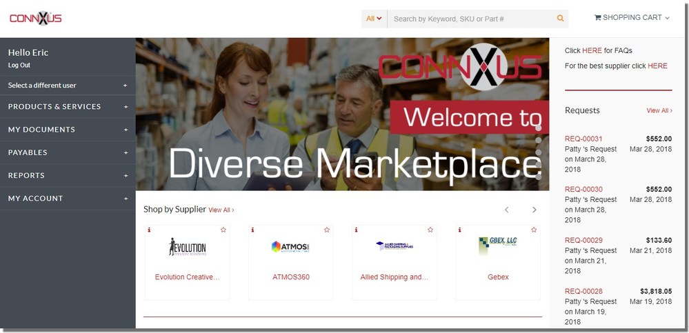 ConnXus Diverse Marketplace