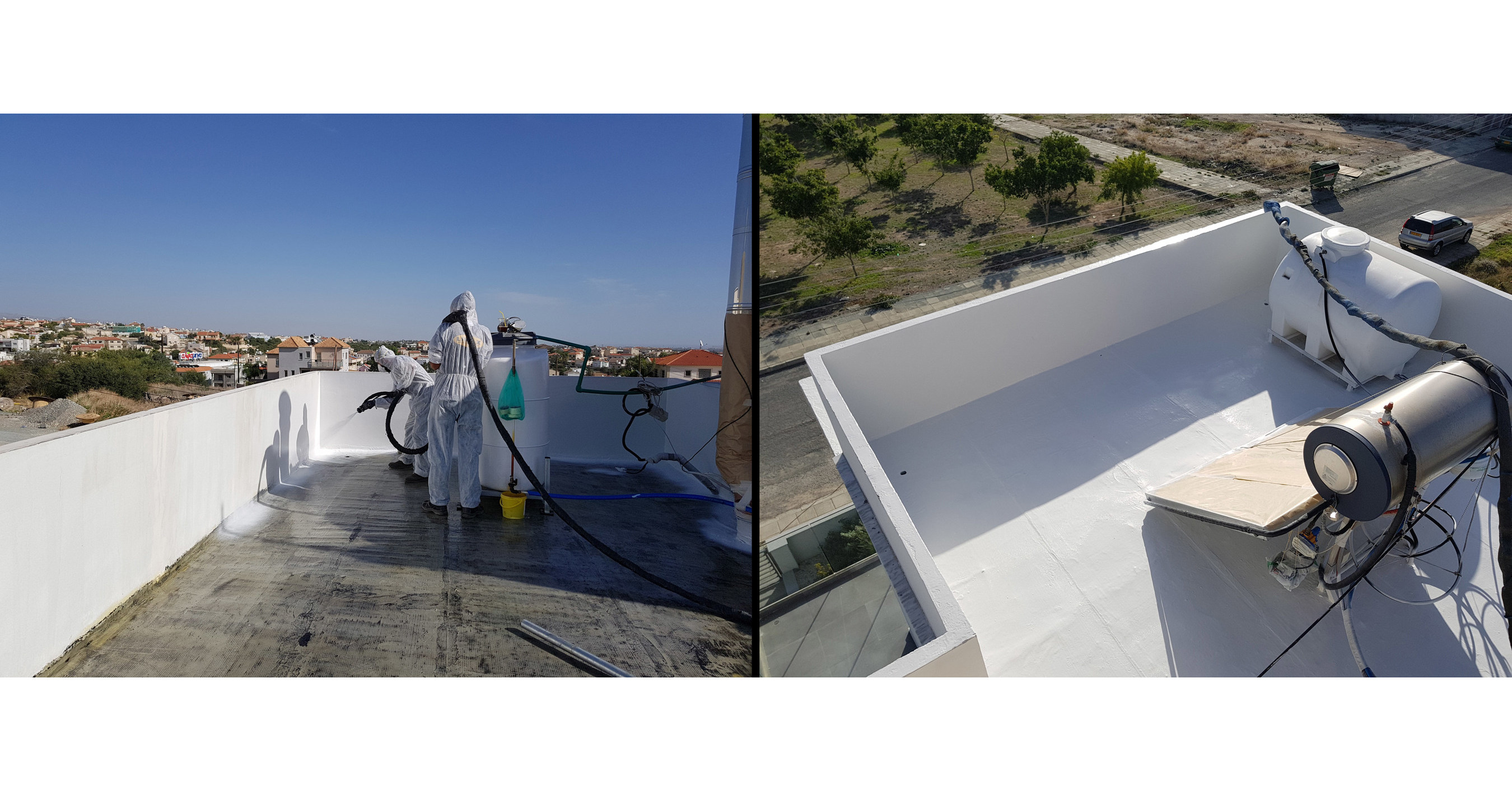 Powerful New LINEX Protective Coating For Waterproofing Concrete Roofs