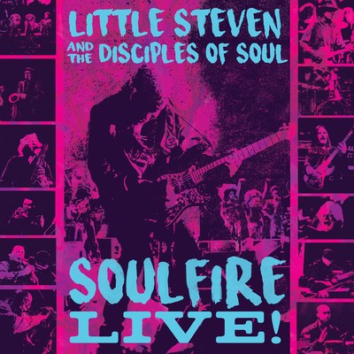 Little Steven and the Disciples of Soul are heralding this Sunday’s start of a landmark live tour with today’s surprise release of SOULFIRE LIVE!, a 24-track collection recorded last year in North America and Europe during the legendary rock ‘n’ roller’s first tour in nearly two decades. SOULFIRE LIVE! is available now at all digital music retailers and streaming services