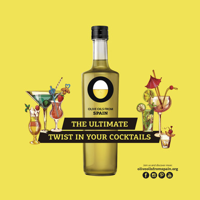 Give all your cocktails the ultimate twist of texture, aroma and flavor with Olive Oils from Spain