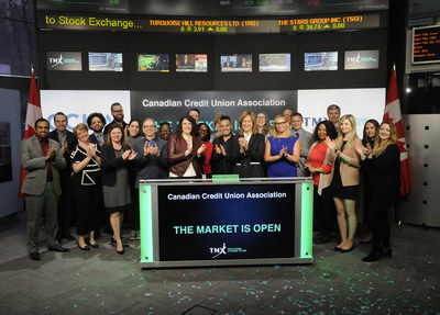 Canadian Credit Union Association Opens the Market (CNW Group/TMX Group Limited)