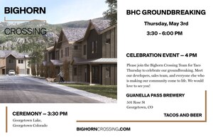 Bighorn Crossing - Groundbreaking May 3rd